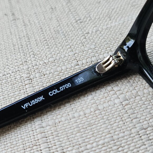 Furla Women Eyeglasses VFU550K 0700 Black Plastic Frames Only 53[]16 135 - Picture 10 of 15